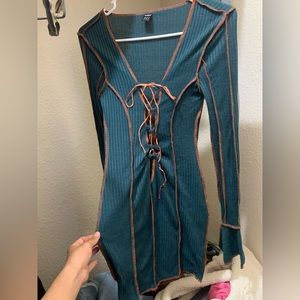 Shein dress fits body perfectly and hugging